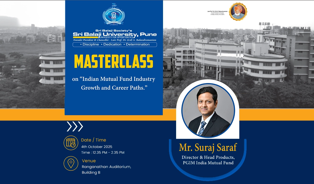 MASTERCLASS on "Indian Mutual Fund Industry Growth and Career Paths."