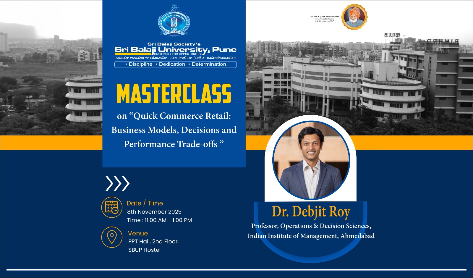 MASTERCLASS on "Quick Commerce Retail: Business Models, Decisions and Performance Trade-offs "