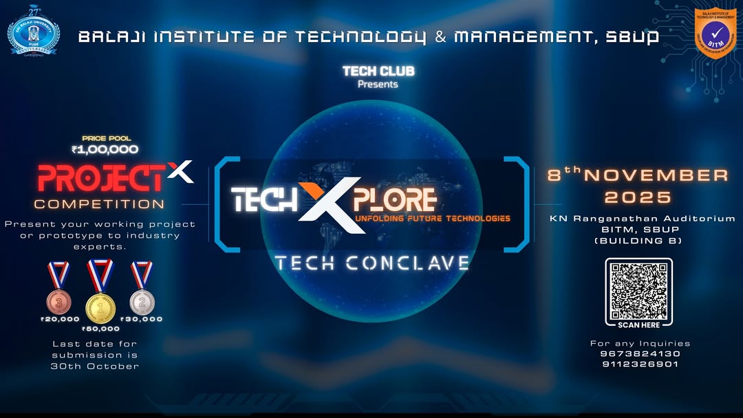 TECH EXPLORE : Unfolding Future Technologies | PROJECTX COMPETITION | Tech Coclave
